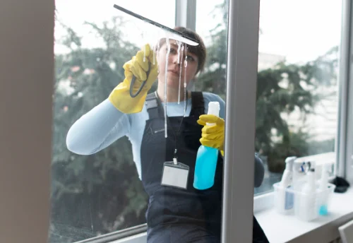 Nettoyage de vitres intérieures et extérieures à Maringues